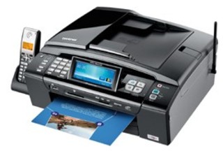 МФУ Brother струйный беспроводной MFC990CW (цветной принтер/сканер/копир/факс)33/27стр/мин