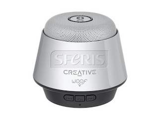 Колонка Беспроводная Creative WOOF MF8210 (1.0) серебристый 3W