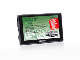 Навигатор Автомобильный GPS Lexand SA5 HD 5" 800x480 4Gb microSD черный Navitel