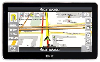 Навигатор Автомобильный GPS Mystery MNS-640MP 6" 480x272 2Gb microSD черный Navitel