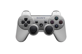 Геймпад Беспроводной Sony PlayStation 3 Dualshock 3 металлический/серый