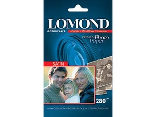 Бумага Lomond 10x15 280 г/м2 500л., матовая "Сатин" (1104206)