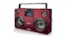 Аудиомагнитола Telefunken TF-SRP3470B красный