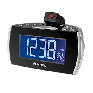 Радиобудильник Vitek VT-3505 серебряный