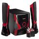 Колонки Hama Q-900 black/red 2.1