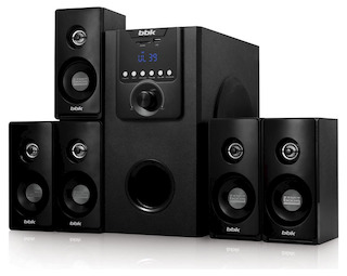 Колонки BBK MA-942S (5.1) черный 80W
