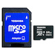 Флеш карта microSDXC 64Gb Class10 Toshiba SD-C064UHS1(BL5A UHS-1 + adapter