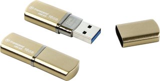 Флеш Диск Transcend 16Gb Jetflash 820G TS16GJF820G USB3.0 золотистый