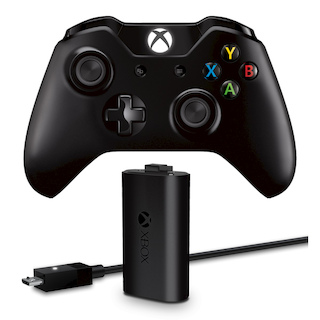 Геймпад Беспроводной Microsoft Xbox One WL Controller with PNC Kit (W2V-00011) черный