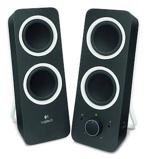 Колонки Logitech Z-200 (2.0) черный 5W
