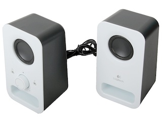 Колонки Logitech Z150 (2.0) белый 3W