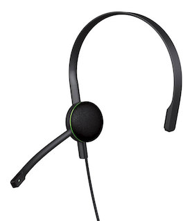 Проводная гарнитура Microsoft Xbox One Chat Headset (S5V-00012)