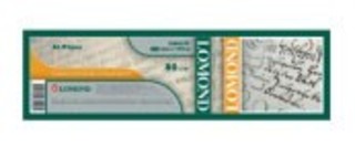 Бумага инженерная Lomond 1209121 80 г/м2, 620мм*175м*76 матовая