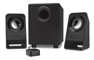 Колонки Logitech Z213 2.1 черный 7Вт