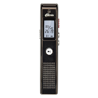 Диктофон Цифровой Ritmix RR-200 4Gb черный