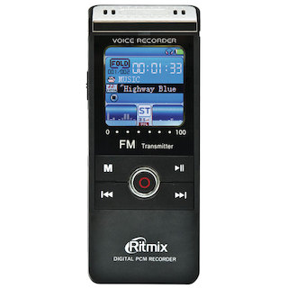Диктофон Цифровой Ritmix RR-960 2Gb черный
