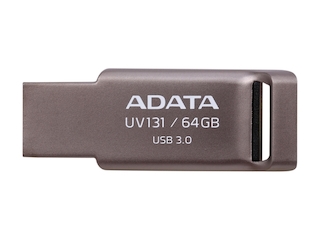 Флеш Диск USB 3.0 64Gb A-Data A-Data UV131, Металл (AUV131-64G-RGY)