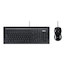 Клавиатура Asus U3500 черный USB тонкая Multimedia