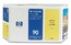 Картридж струйный HP C5064A yellow №90 для Designjet 4000/4000ps/4500/4500p (225 мл)