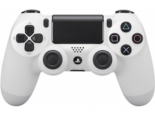 Джойстик Sony PS719453314 Dualshock Cont Glacier белый (для: PlayStation 4)
