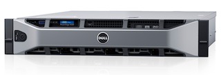 Сервер Dell PowerEdge R530 1xE5-2630v3 1x16Gb 2RRD x8 1x1Tb 7.2K 3.5" SATA RW H730 iD8En 1G 4P 1x750