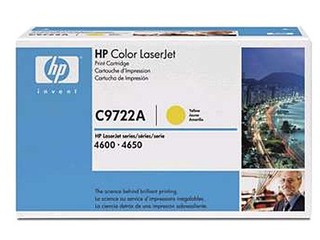 Тонер картридж HP C9722A yellow for Color LaserJet 4600