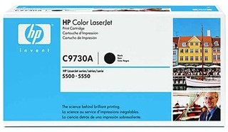 Тонер картридж HP C9730A black for Color LaserJet 5500