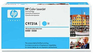 Тонер картридж HP C9731A cyan for Color LaserJet 5500