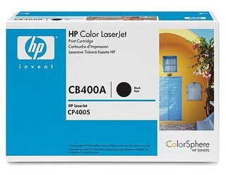 Тонер картридж HP CB400A black for Color LaserJet CP4005