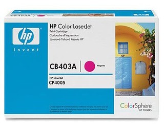 Тонер картридж HP CB403A magenta for Color LaserJet CP4005