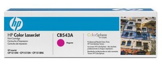 Тонер картридж HP CB543A для CLJ CP1215/CP1515/CP1518 magenta (1 400 стр)