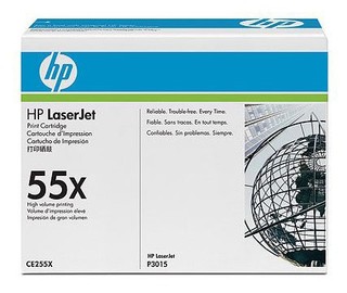 Тонер картридж HP CE255X for LJ P3015 (12500стр)