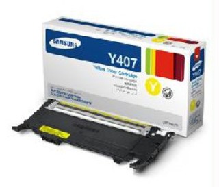 Картридж-тонер Samsung CLT-Y407S для CLP-320/325, CLX-3185FN желтый (1 000 стр)