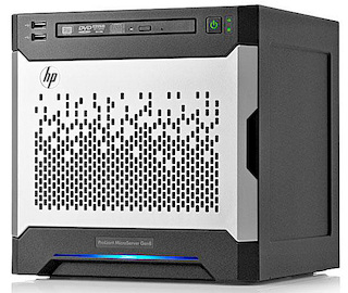 Сервер HP ProLiant G1610T G1610T 2.3GHz 2MB 150W MicroSvr Gen8 Entry NHP EU Svr Ultra Micro Tower (712317-421)