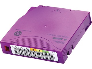 Кассета HP LTO6 Ultrium Non Custom Label 20 Pack (C7976AN)