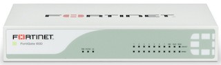 Униф.управление угрозами Fortinet FortiGate-60D 7x10/100/1000 RJ45 2WAN 1DMZ 16Gb int. storage