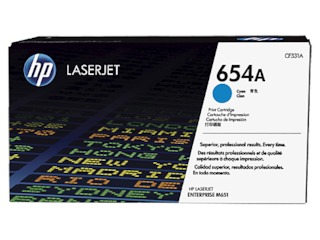 Тонер Картридж HP 654A CF331A голубой для HP Color LaserJet Enterprise M651n/M651dn/M651xh/M680dn/M680f/HP Color LaserJet Enterprise Flow M680z (15000