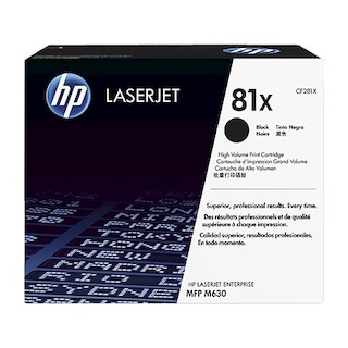 Тонер Картридж HP 81X CF281X черный для LaserJet Pro MFP M630dn/f/h/z (25000стр.)