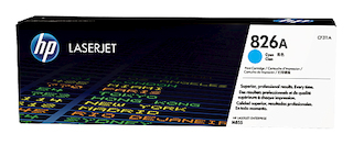 Тонер Картридж HP CF311A голубой HP Color LaserJet Enterprise M855 826A