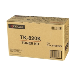 Тонер Картридж Kyocera TK-820C голубой для KM-C8100DN