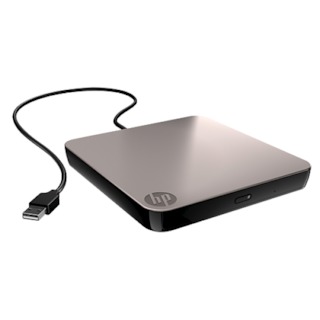 Привод DVD+/-RW HP Mobile черный USB slim ext RTL (701498-B21)