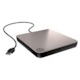 Привод DVD+/-RW HP Mobile черный USB slim ext RTL (701498-B21)