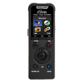 Диктофон Цифровой Ritmix RR-980 8Gb черный