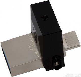 Флеш Диск USB 3.0 32Gb Kingston DataTraveler OTG microDUO (DTDUO3/32GB)