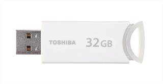 Флеш Диск Toshiba 16Gb Cap-less THNU16KAMWHT(6 USB2.0 белый