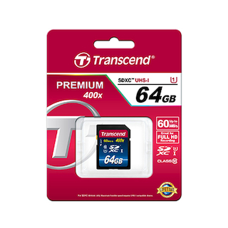 Флеш карта SDXC 64Gb Class10 Transcend TS64GSDU1