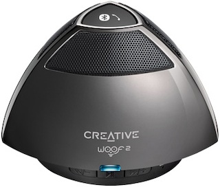 Колонки Creative Woof 2 1.0 серый 2Вт беспроводные BT