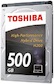 Жесткий диск Toshiba SATA-III 500Gb HDWM105UZSVA H200 SSHD (5400rpm) 64Mb 2.5"