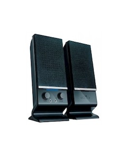 Колонки Oklick OK-115 2.0 черный 6Вт