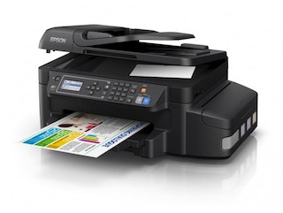 МФУ струйный Epson L566 (C11CE53403) A4 USB RJ-45 черный